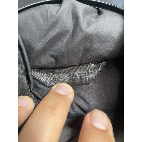 The North Face Puffer Jacket Womens Large Black 550 Fill Goose Down Outerwear - Picture 3 of 11